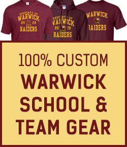 Warwick High School 100% Custom School and Team Gear